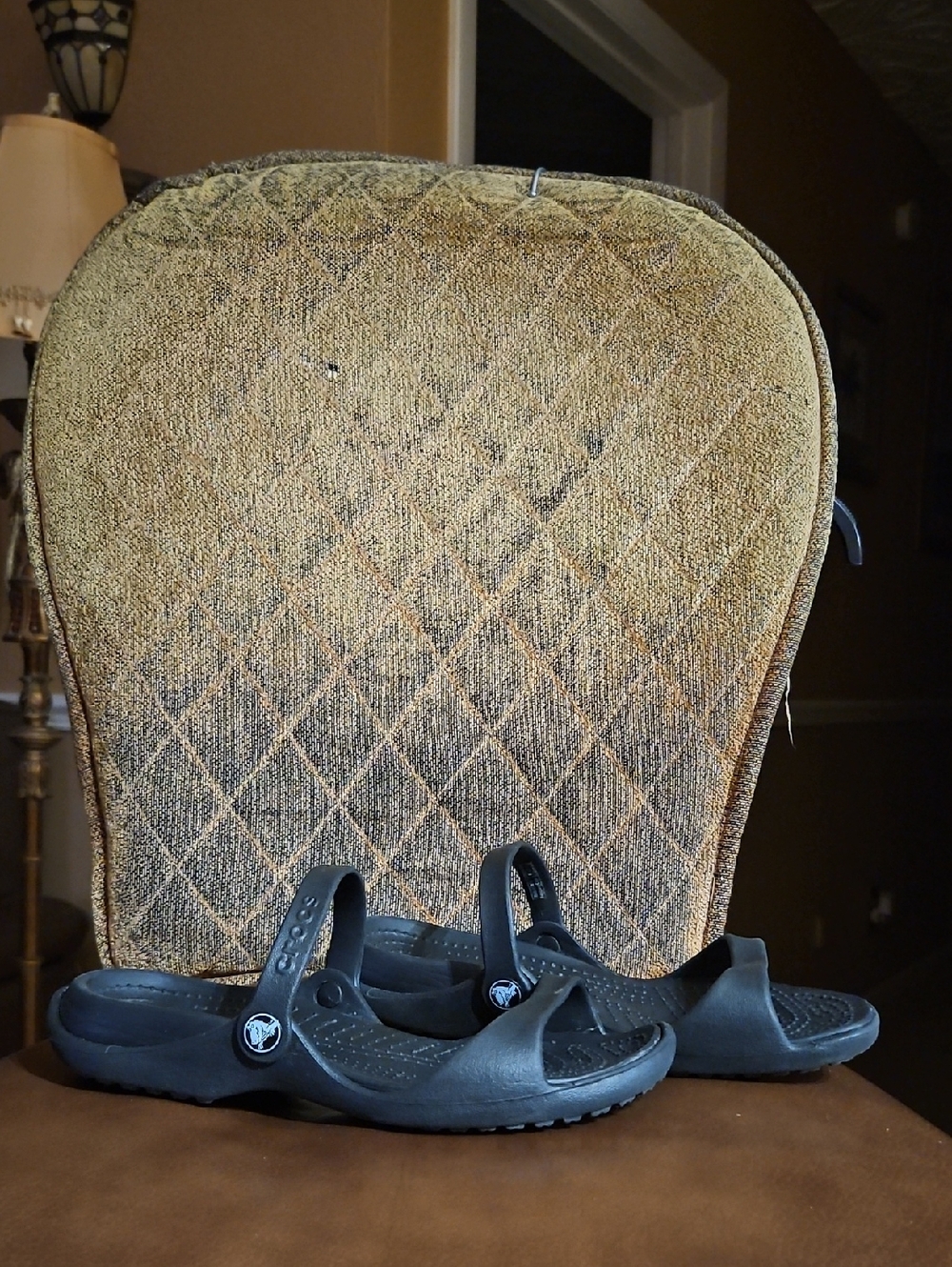 Black Women's Slip-On Casual Sandals